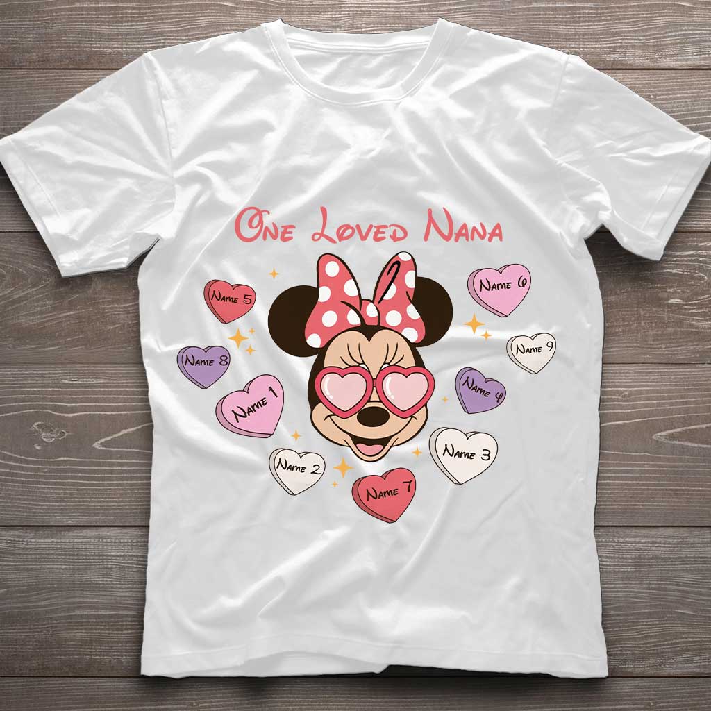 Personalized Valentine's Grandma T-Shirt & Hoodie Gift for Nana T-shirt & Hoodie GradoCreations