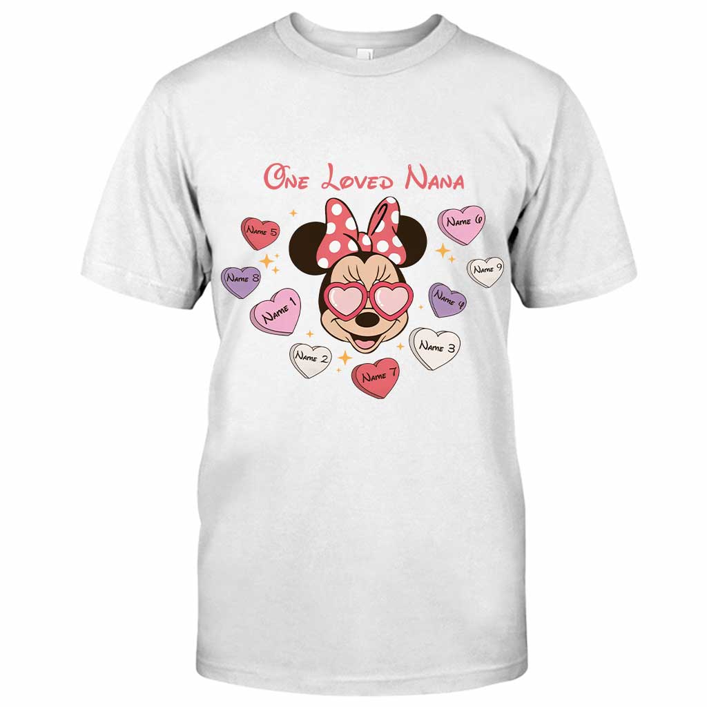 Personalized Valentine's Grandma T-Shirt & Hoodie Gift for Nana T-shirt & Hoodie GradoCreations