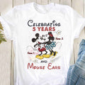 Personalized Couple Mouse T-shirt and Hoodie for Anniversary Gift T-shirt & Hoodie GradoCreations