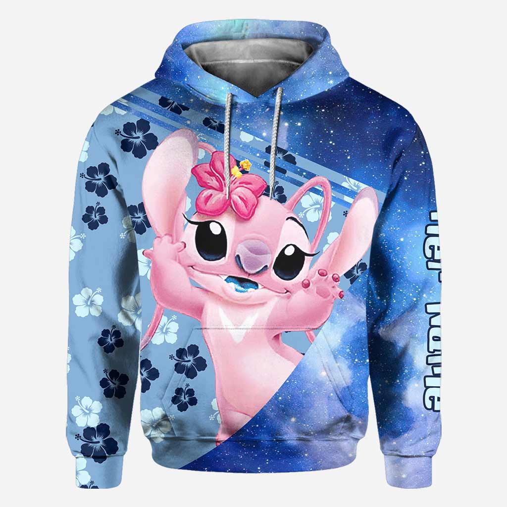 Personalized Ohana Hoodies for Couples Custom Names Gift All Over Shirt GradoCreations