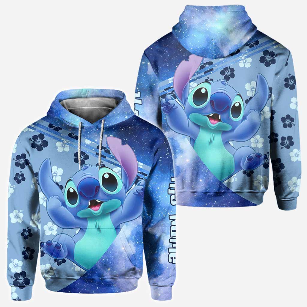 Personalized Ohana Hoodies for Couples Custom Names Gift All Over Shirt GradoCreations