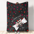 Personalized Not Today Cupid Blanket Custom Name Gift Blanket GradoCreations