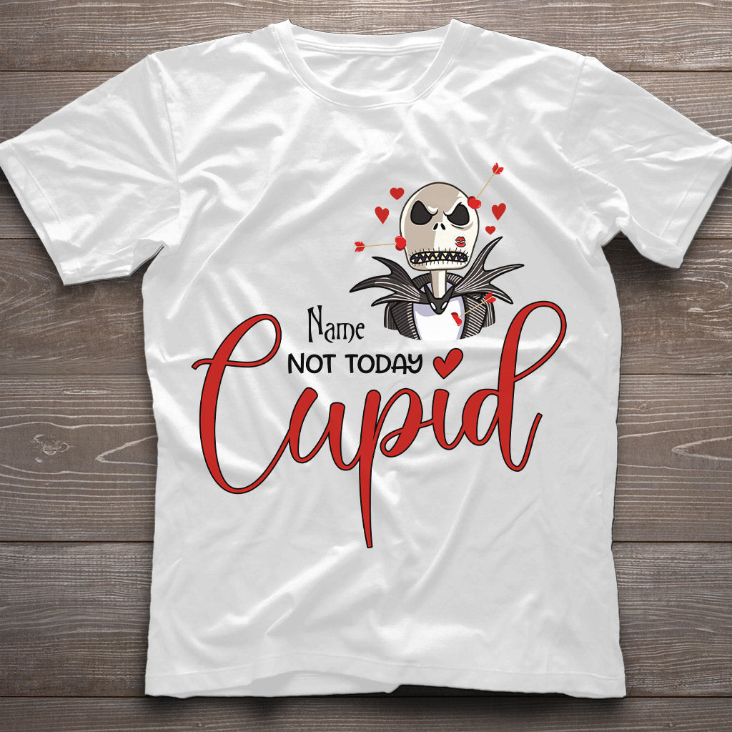 Personalized Not Today Cupid T-shirt & Hoodie Gift for Valentine T-shirt & Hoodie GradoCreations