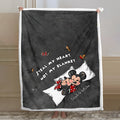 Personalized Couple Blanket with Steal My Heart Design Blanket GradoCreations