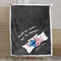 Personalized Ohana Blanket for Couples with Custom Names Blanket GradoCreations