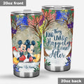 Personalized LGBT Support Tumbler with Custom Names - Unique Couple Gift Tumbler GradoCreations