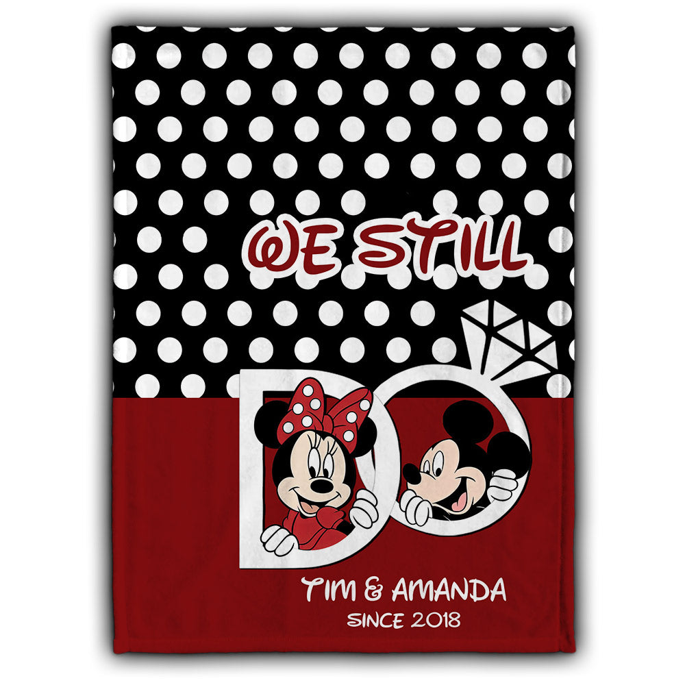 Personalized Couple Blanket We Still Do Custom Name Gift Blanket GradoCreations