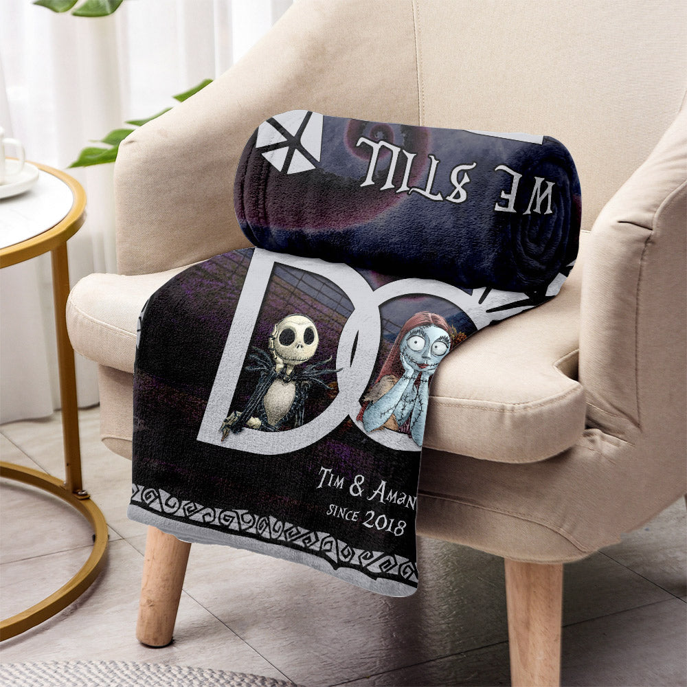 Personalized Couple Blanket We Still Do Custom Date Gift Blanket GradoCreations
