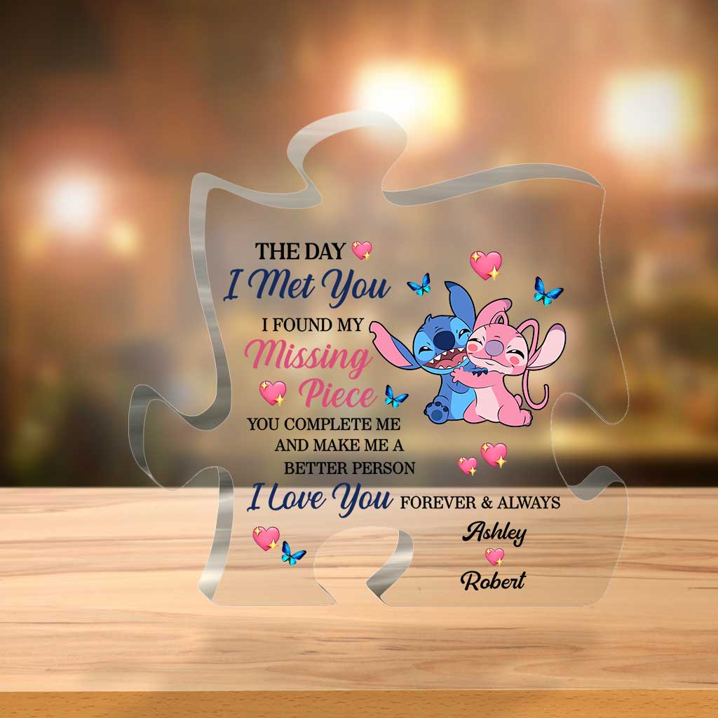 Personalized Custom Shaped Acrylic Couple Plaque Gift for Anniversary or Valentine's Day Custom Shaped Acrylic Plaque GradoCreations