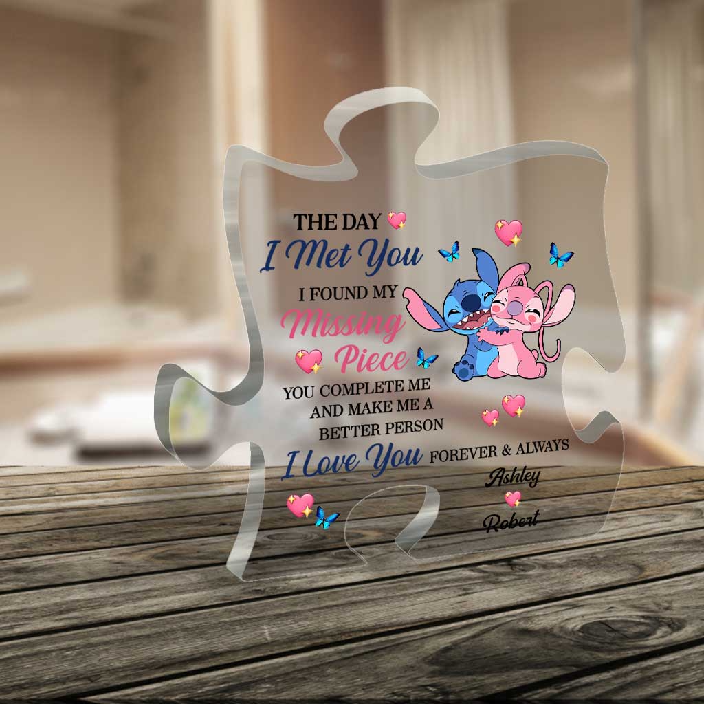 Personalized Custom Shaped Acrylic Couple Plaque Gift for Anniversary or Valentine's Day Custom Shaped Acrylic Plaque GradoCreations