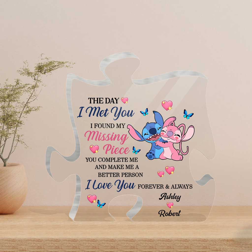 Personalized Custom Shaped Acrylic Couple Plaque Gift for Anniversary or Valentine's Day Custom Shaped Acrylic Plaque GradoCreations