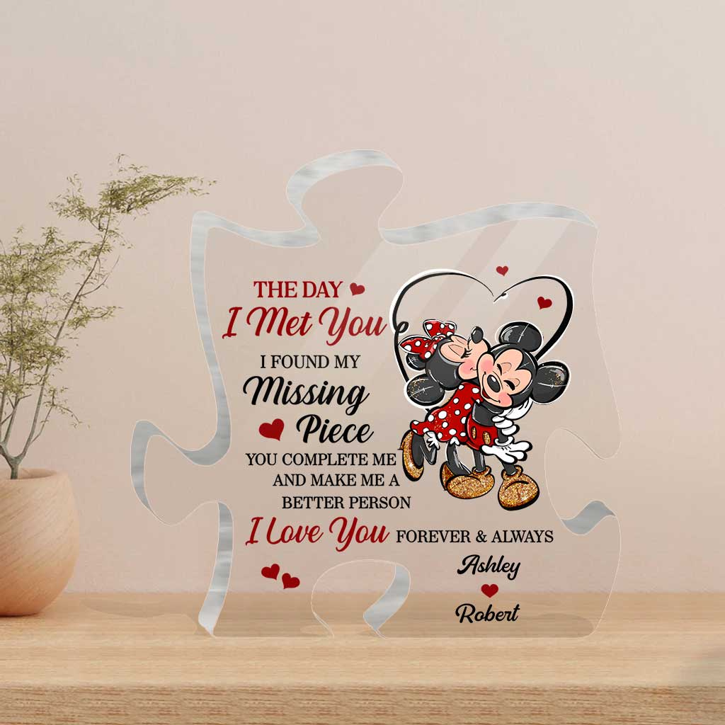 Personalized Couple Acrylic Plaque Custom Name Gift for Anniversary Custom Shaped Acrylic Plaque GradoCreations
