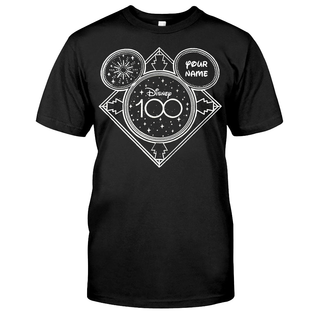 Personalized Disney 100 Celebration T-shirt & Hoodie for Kids & Adults T-shirt & Hoodie GradoCreations
