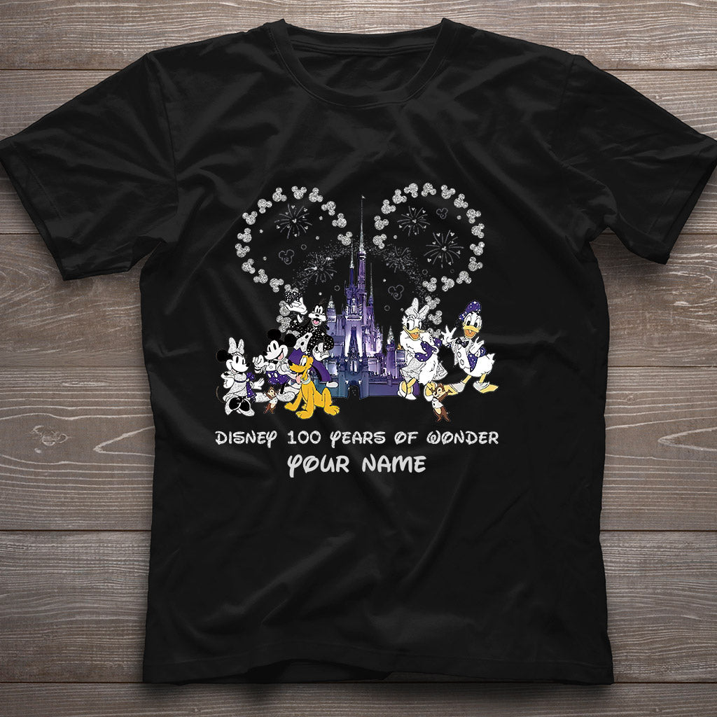 Personalized Disney 100 Years of Wonder T-shirt & Hoodie Gift T-shirt & Hoodie GradoCreations