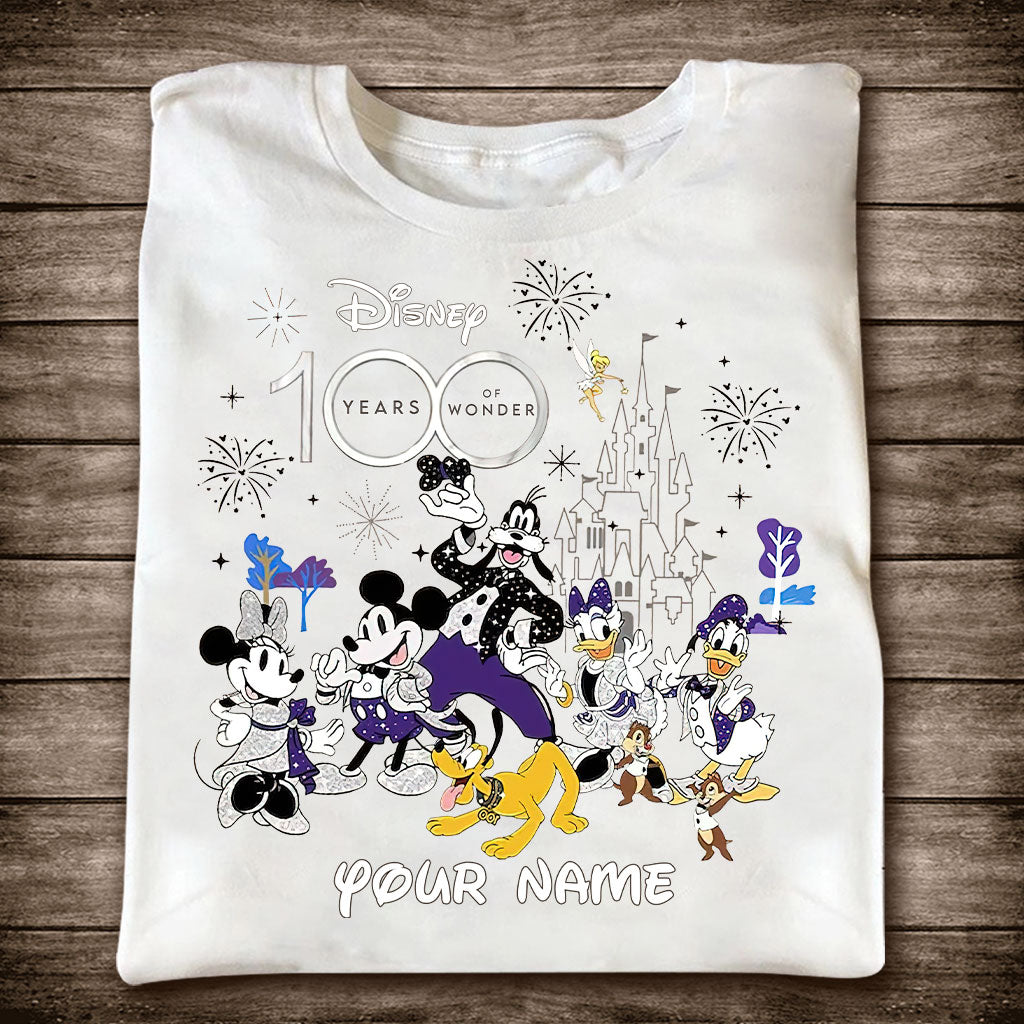 Personalized Disney 100 Years of Wonder T-shirt & Hoodie Gift T-shirt & Hoodie GradoCreations