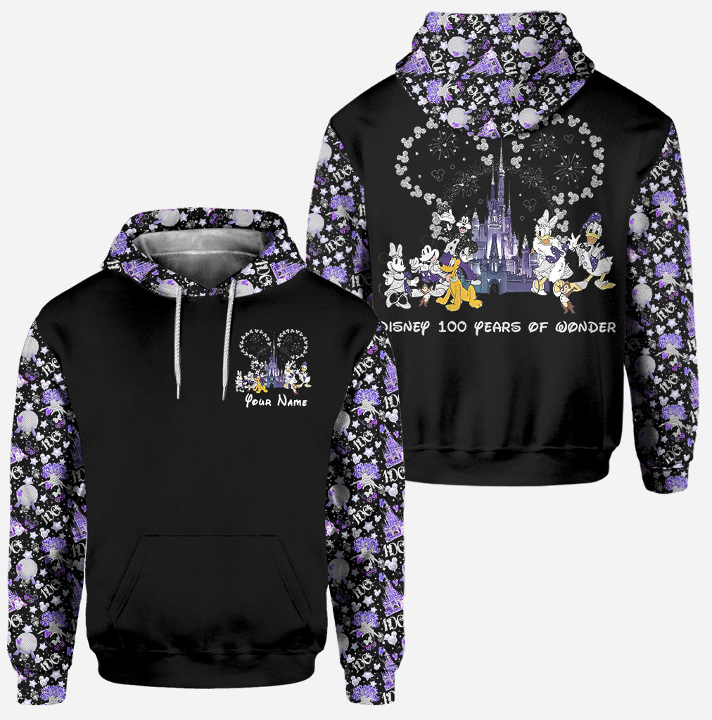Personalized Disney 100 Years of Wonder Hoodie & Leggings Set Hoodie & Leggings GradoCreations