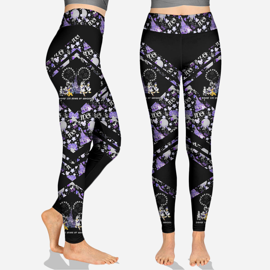 Personalized Disney 100 Years of Wonder Hoodie & Leggings Set Hoodie & Leggings GradoCreations
