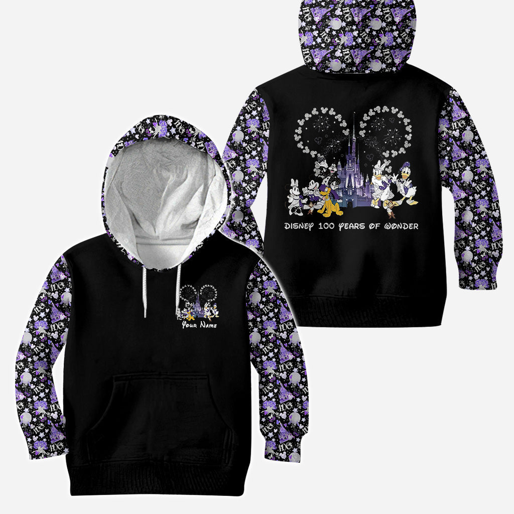 Personalized Disney 100 Years of Wonder Hoodie & Leggings Set Hoodie & Leggings GradoCreations