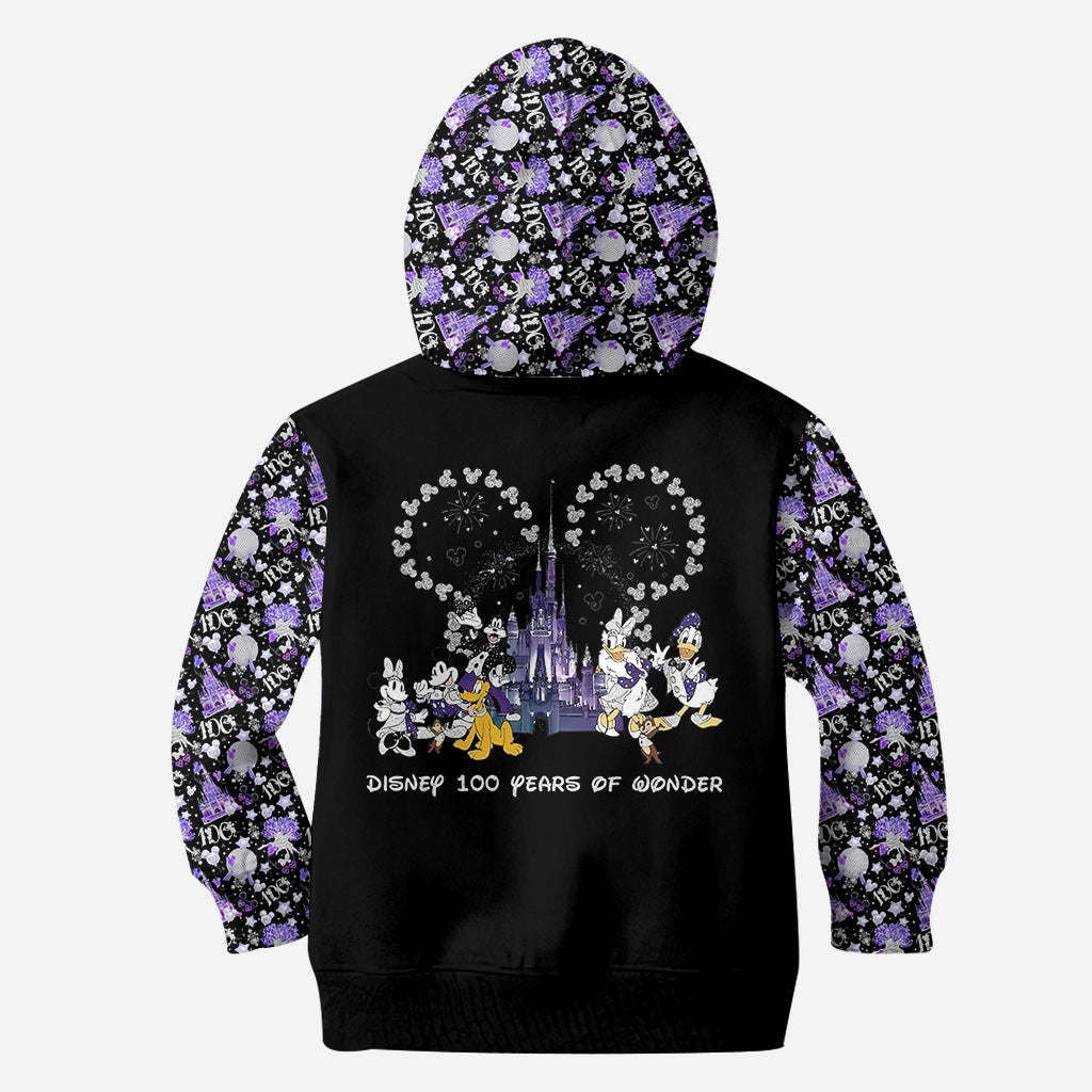 Personalized Disney 100 Years of Wonder Hoodie & Leggings Set Hoodie & Leggings GradoCreations