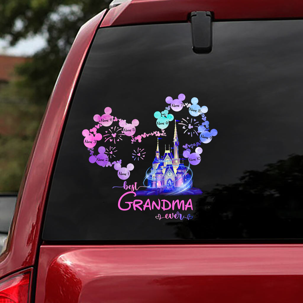 Personalized Magical Mouse Ears Decal for Mother's Day Gift Decal Full GradoCreations