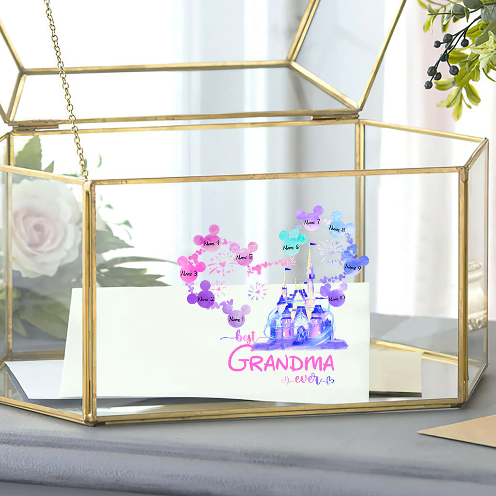 Personalized Magical Mouse Ears Decal for Mother's Day Gift Decal Full GradoCreations