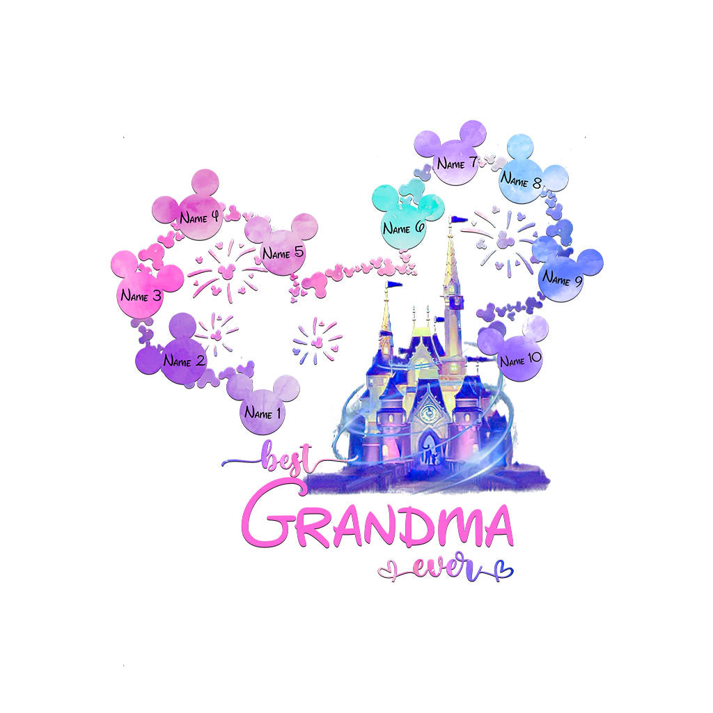 Personalized Magical Mouse Ears Decal for Mother's Day Gift Decal Full GradoCreations