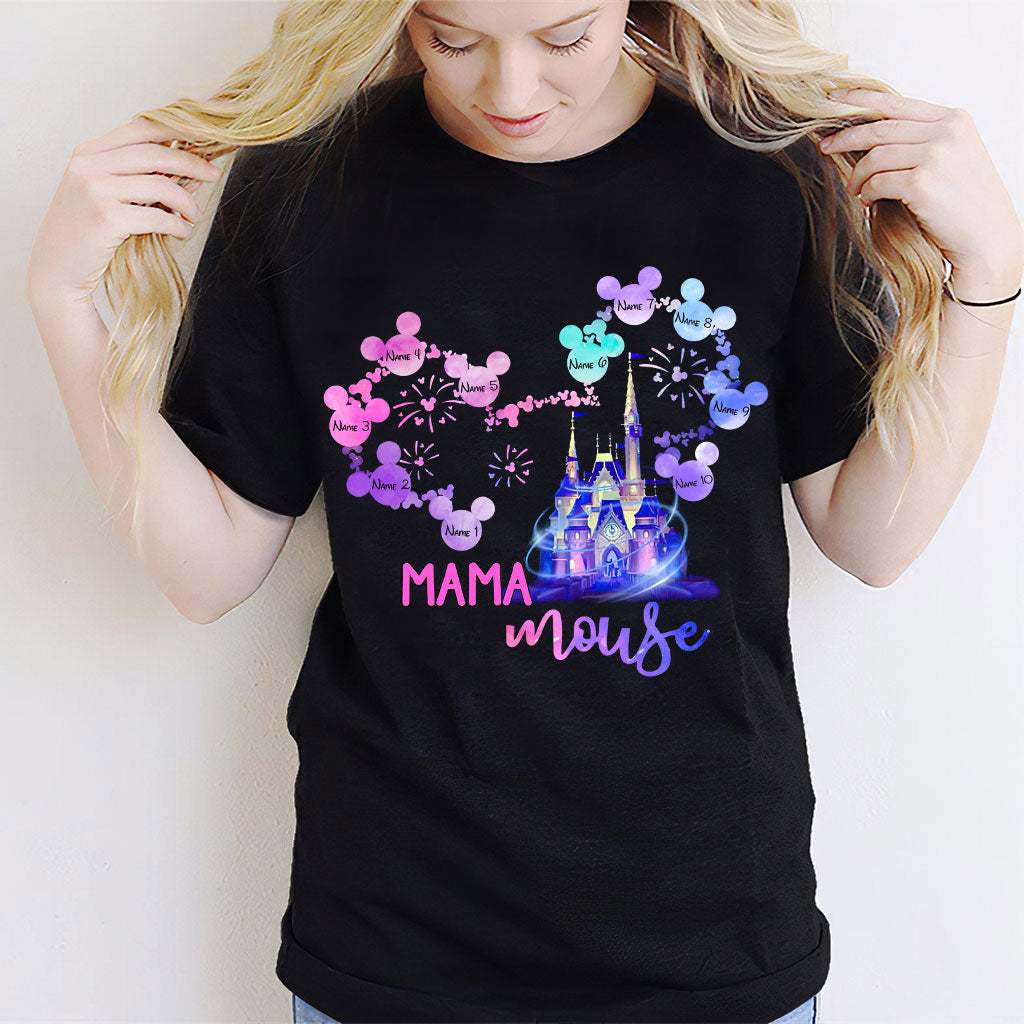 Personalized Magical Mouse Ears T-shirt & Hoodie for Mom | Mother's Day Gift T-shirt & Hoodie GradoCreations