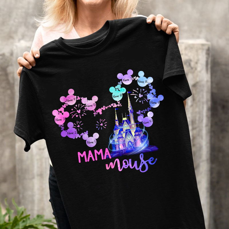 Personalized Magical Mouse Ears T-shirt & Hoodie for Mom | Mother's Day Gift T-shirt & Hoodie GradoCreations
