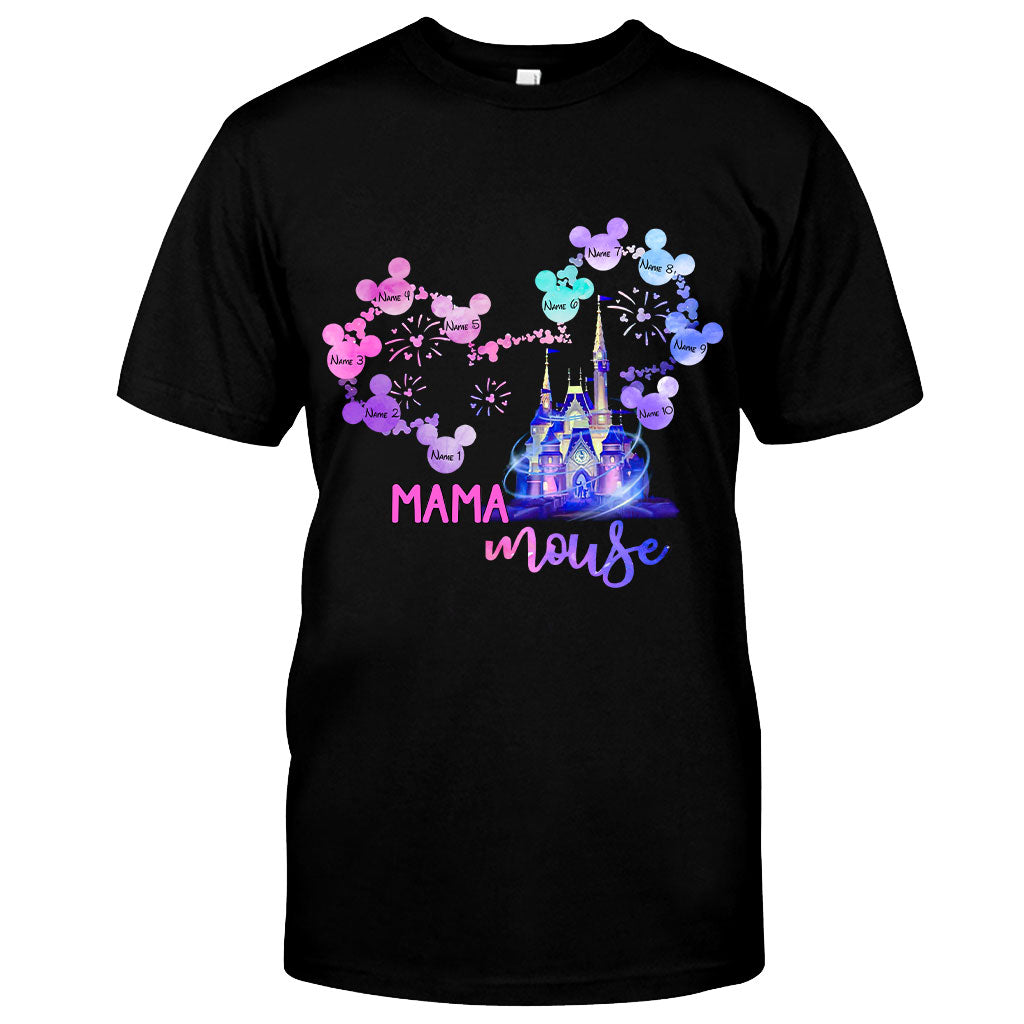 Personalized Magical Mouse Ears T-shirt & Hoodie for Mom | Mother's Day Gift T-shirt & Hoodie GradoCreations