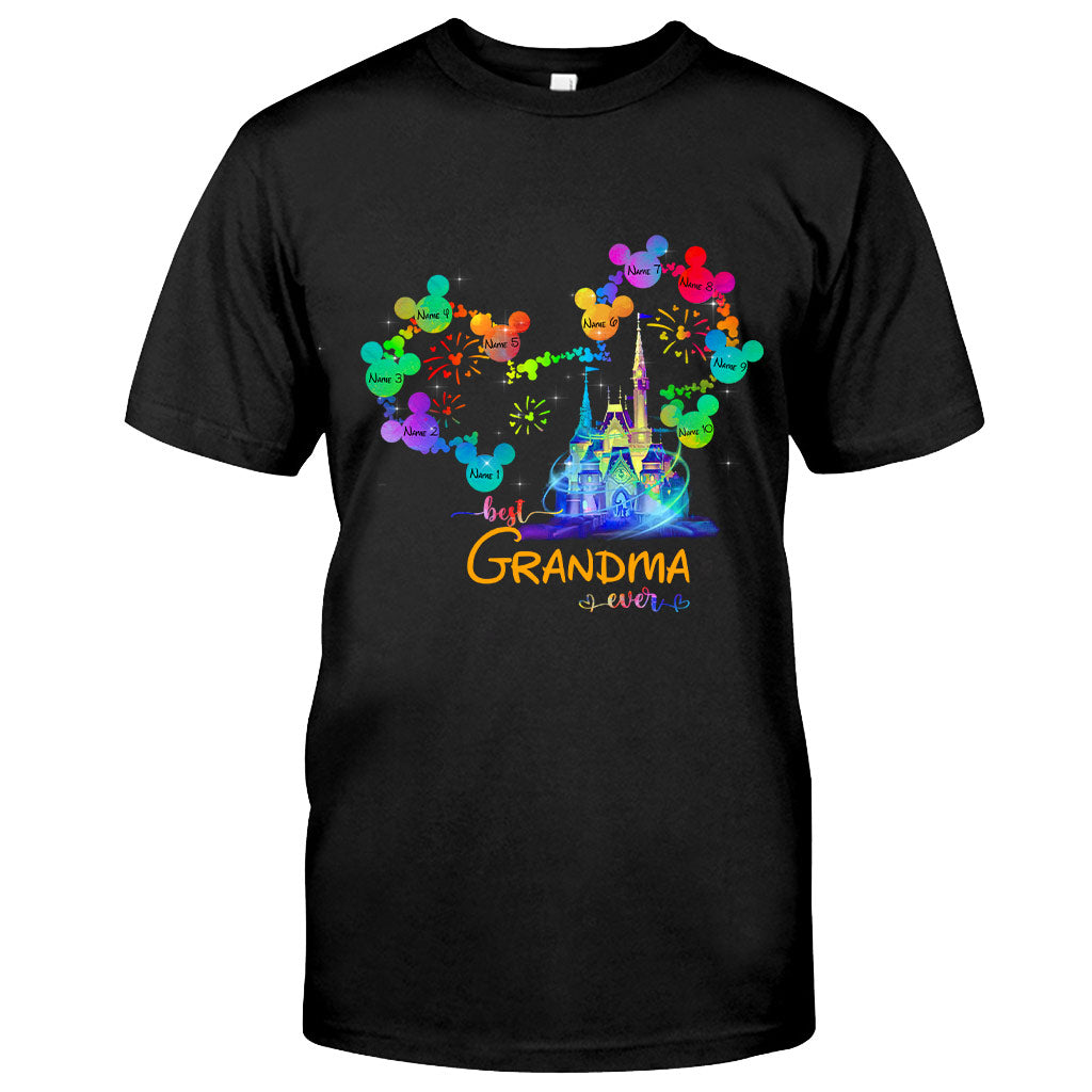 Personalized Magical Mouse Ears Kid Shirt Best Grandma Gift Kid Shirt GradoCreations