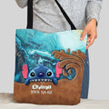 Personalized Ohana Tote Bag Custom Name Gift for Family Tote Bag GradoCreations