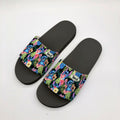 Personalized Ohana Slide Sandals with Custom Name for Beach or Home Slide Sandals GradoCreations