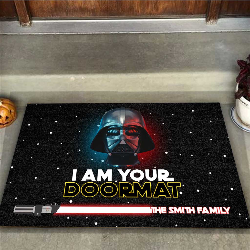 Personalized Doormat I Am Your Doormat Custom Family Name Doormat GradoCreations