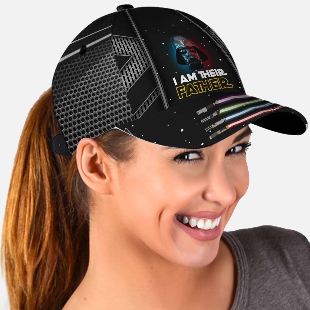 Personalized Classic Cap I Am Their Father Gift for Dad Classic Cap GradoCreations