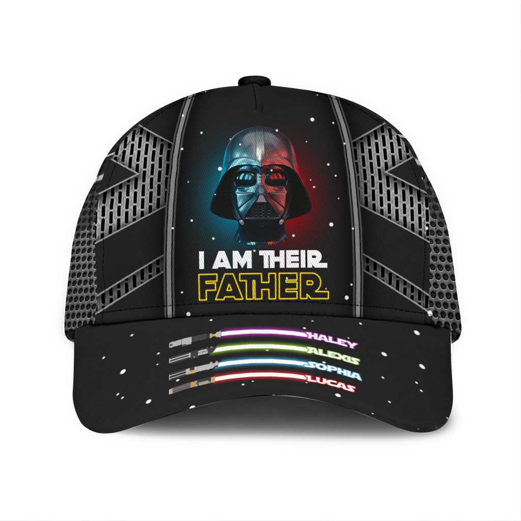 Personalized Classic Cap I Am Their Father Gift for Dad Classic Cap GradoCreations