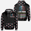 Personalized I Am Their Father Hoodie Custom Name Gift for Dad All Over Shirt GradoCreations