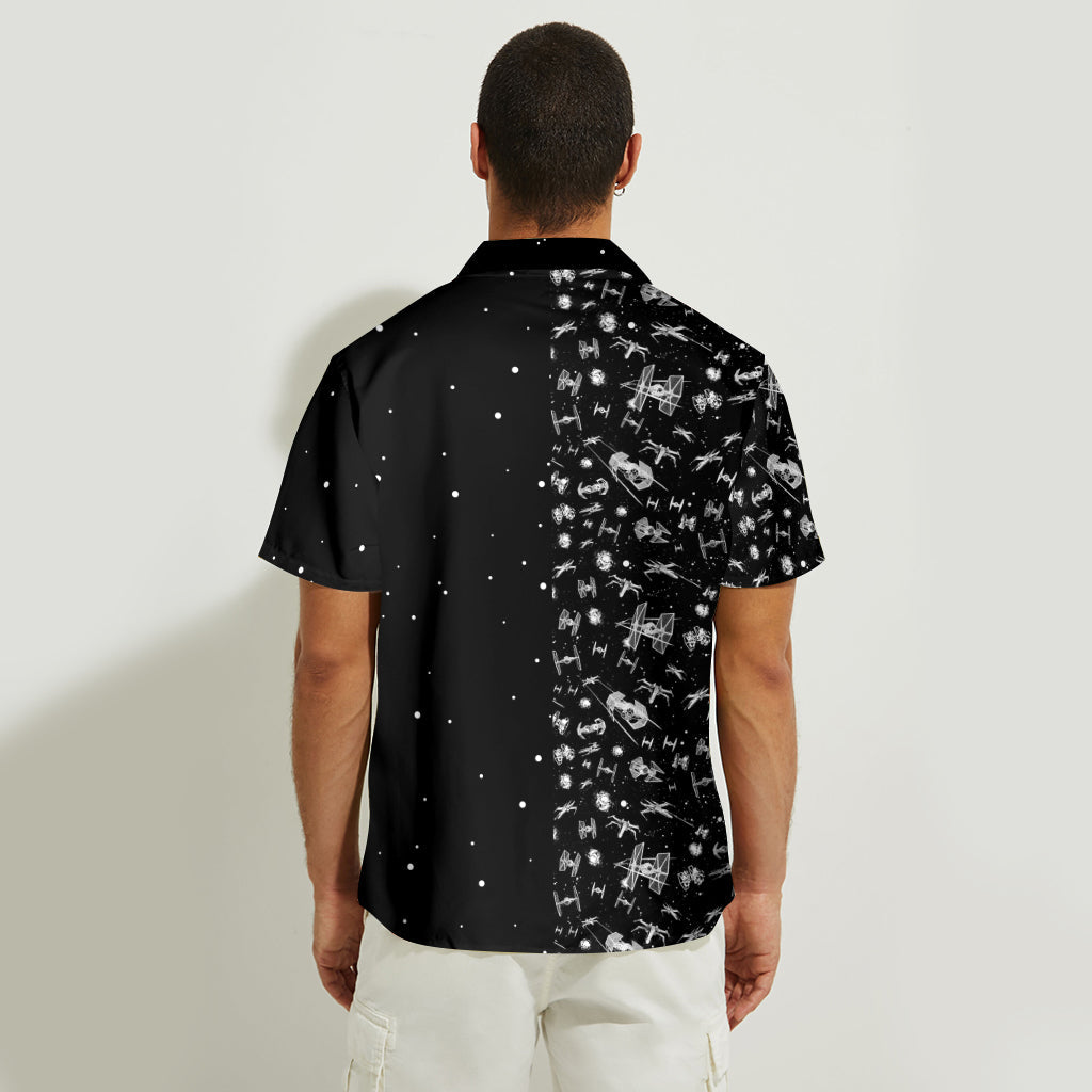Personalized Star Wars Hawaiian Shirt Custom Names Gift for Dad Hawaiian Shirt GradoCreations