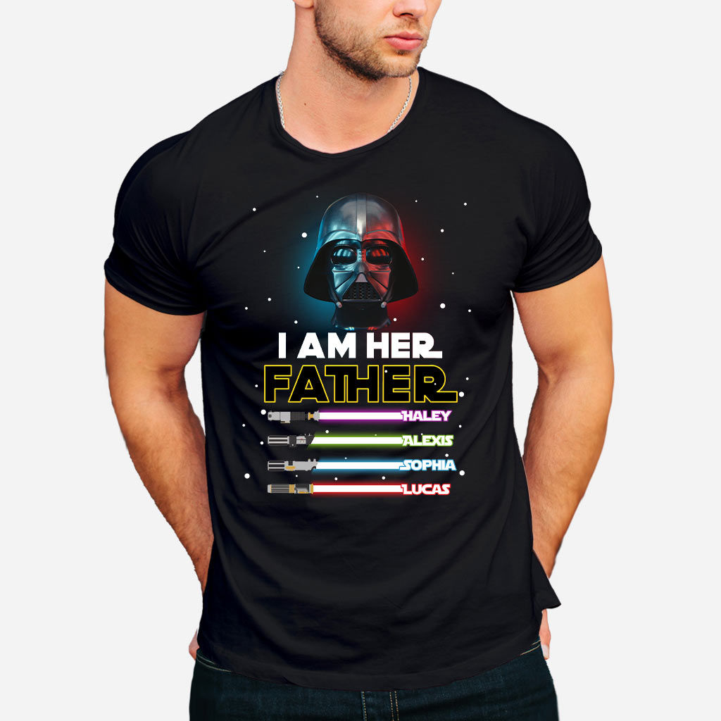 Personalized I Am Their Father T-shirt and Hoodie for Dad T-shirt & Hoodie GradoCreations