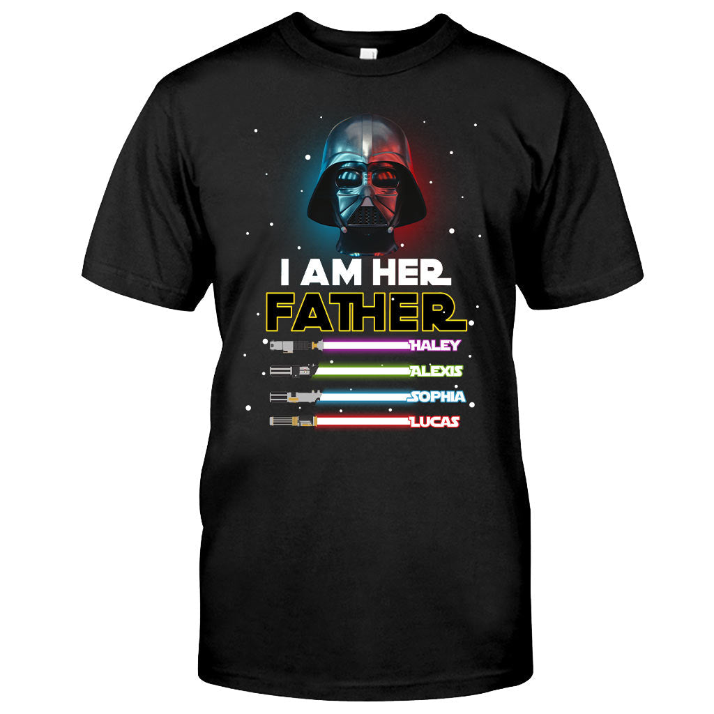 Personalized I Am Their Father T-shirt and Hoodie for Dad T-shirt & Hoodie GradoCreations