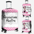 Personalized Luggage Cover for Disney Lovers - Custom Name Travel Gift Luggage Cover GradoCreations