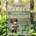 Personalized Grandma Garden Flag Custom Text Mother's Day Gift Garden Flag GradoCreations