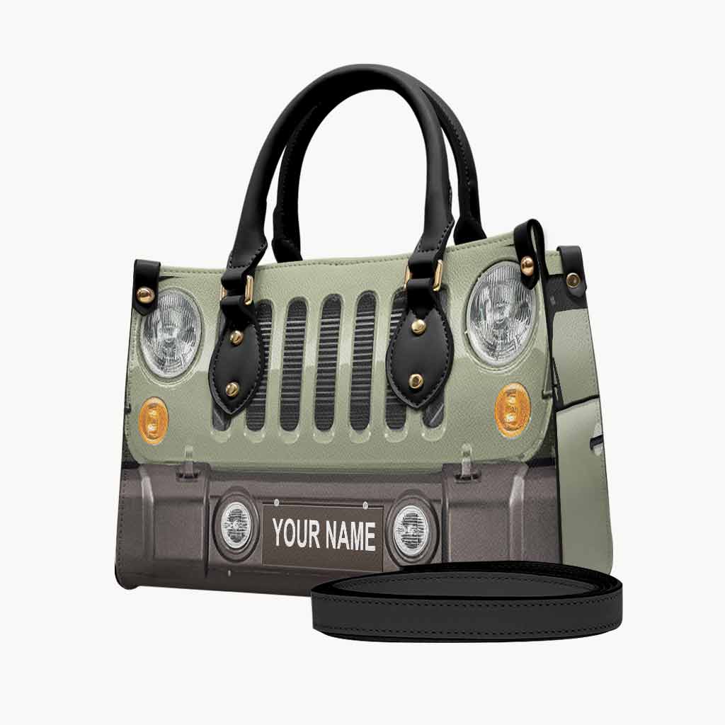 Personalized Leather Handbag Custom Name Gift for Her Leather Handbag GradoCreations