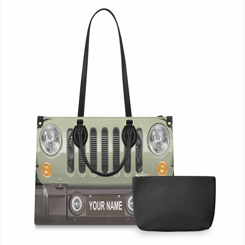 Personalized Leather Handbag Custom Name Gift for Her Leather Handbag GradoCreations