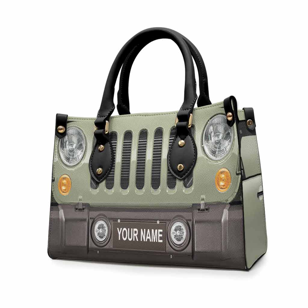 Personalized Leather Handbag Custom Name Gift for Her Leather Handbag GradoCreations