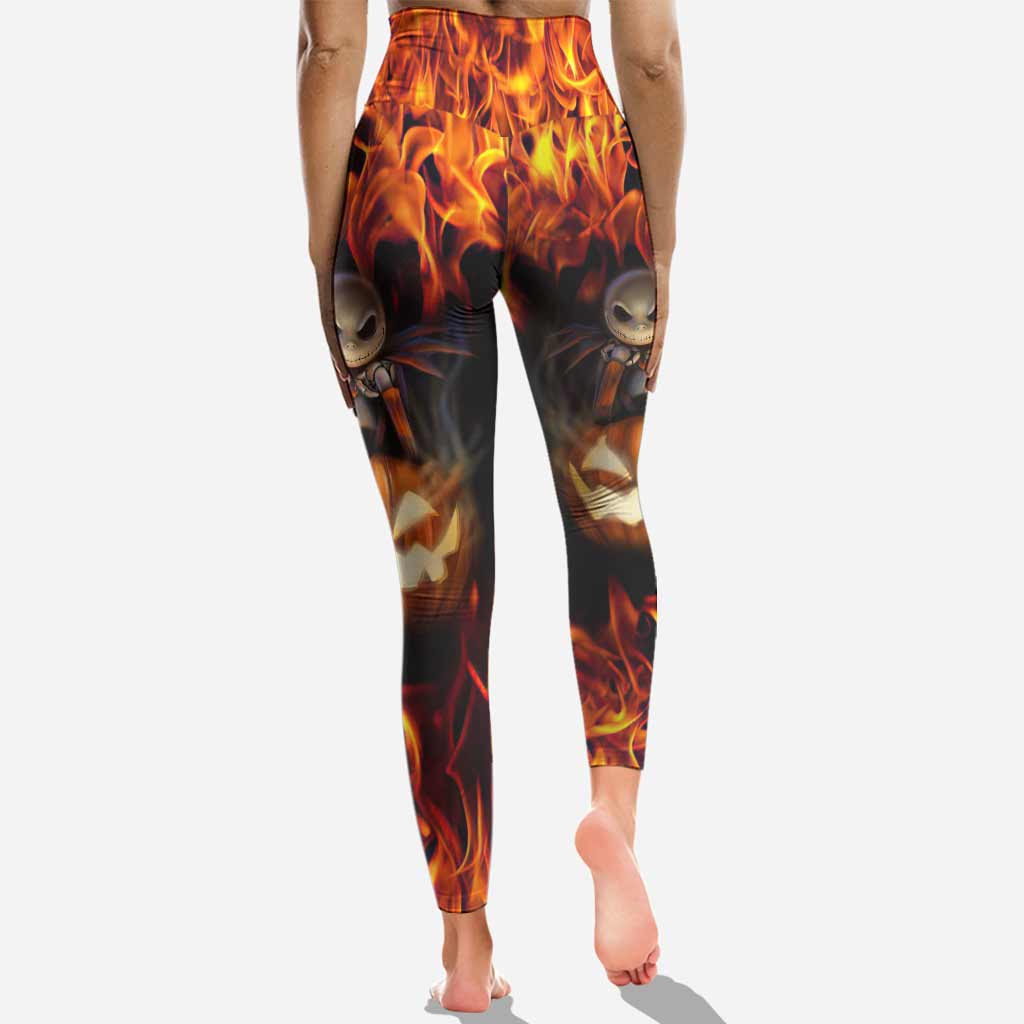 Personalized Nightmare Hoodie and Leggings Custom Name Gift for Halloween Hoodie & Leggings GradoCreations