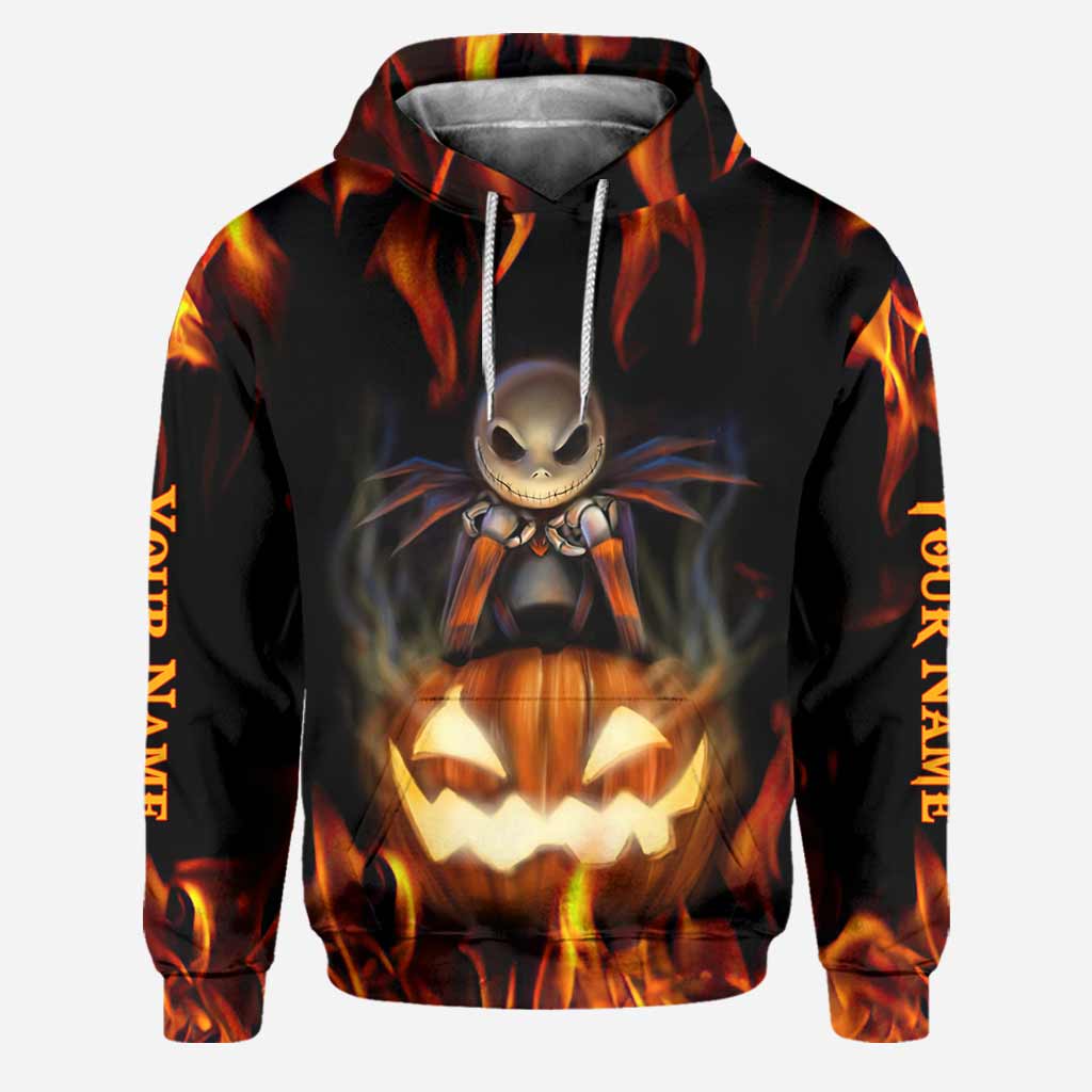 Personalized Nightmare Hoodie and Leggings Custom Name Gift for Halloween Hoodie & Leggings GradoCreations