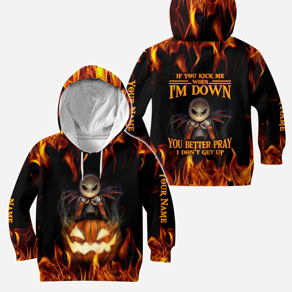 Personalized Nightmare Hoodie and Leggings Custom Name Gift for Halloween Hoodie & Leggings GradoCreations