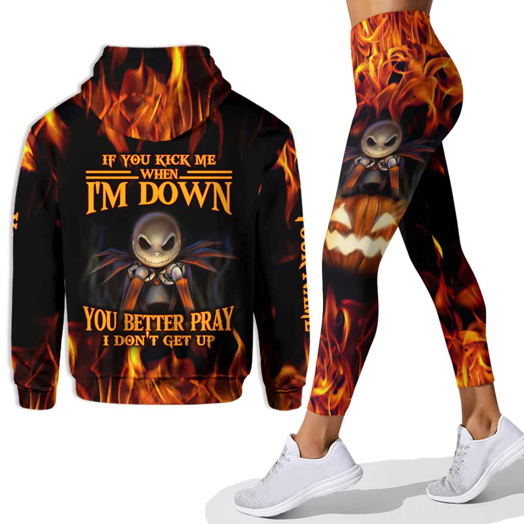 Personalized Nightmare Hoodie and Leggings Custom Name Gift for Halloween Hoodie & Leggings GradoCreations