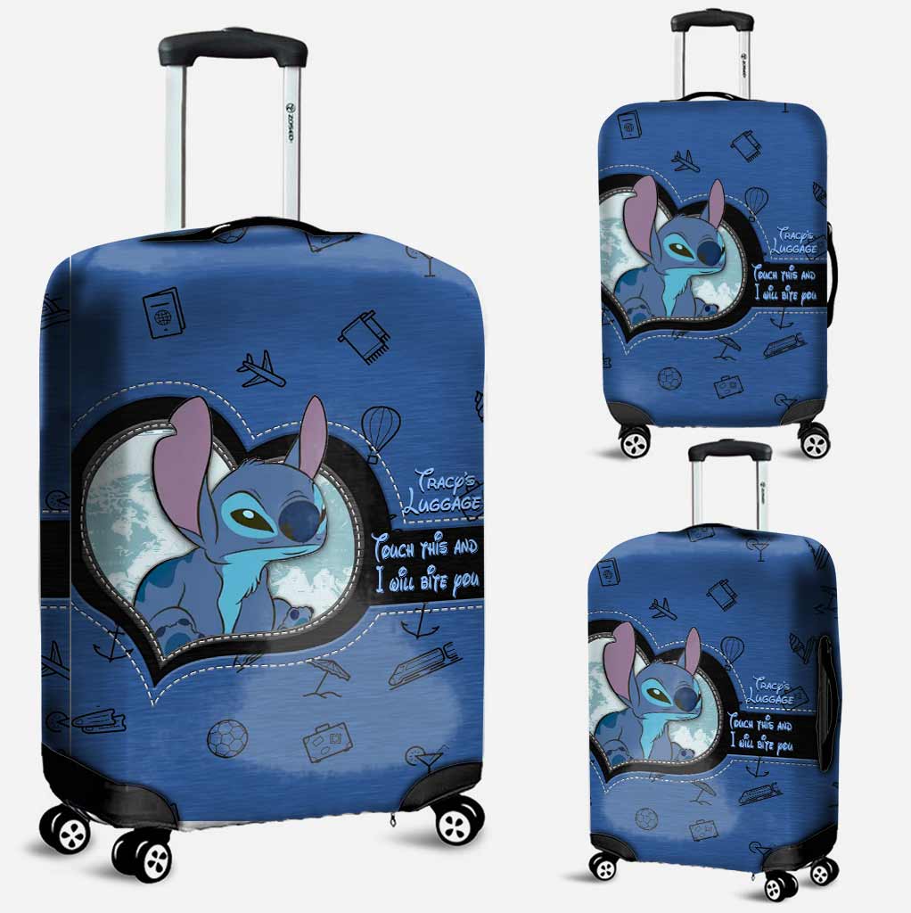 Personalized Leather Handbag & Luggage Cover Gift for Travelers Leather Handbag & Luggage Cover GradoCreations