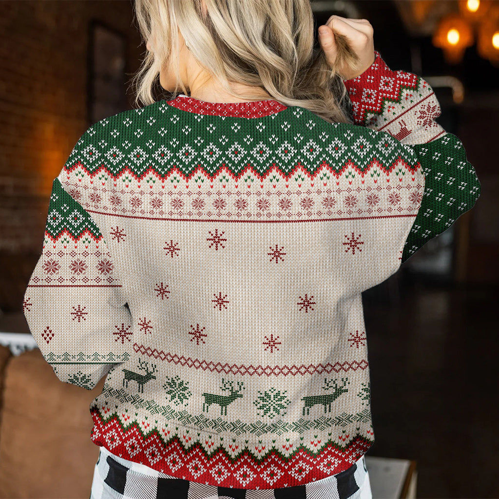Personalized RV Christmas Sweater Custom Name Gift Sweater GradoCreations
